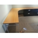 Autumn Maple Wrap Around desk w/ 2 - 2 Drawer Lateral Cabinets